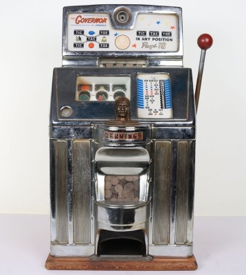 O.D. Jennings 'The Governor' 1961 One Arm Bandit Slot Fruit Machine. - 12