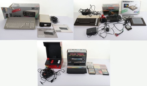 Collection of Atari Computers, Consoles and Accessories.