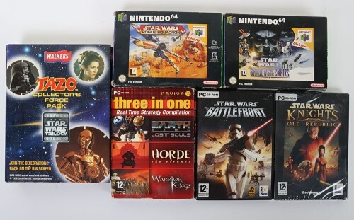 Two Original Nintendo 64 Star Wars Games Boxed.