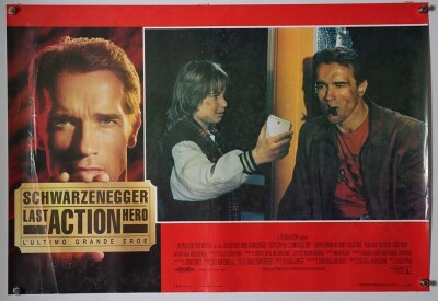 Four Original Movie Film cinema Cliffhanger Fotobusta Posters. - 4