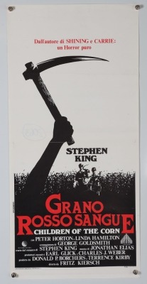 Five Original Movie Film cinema Italian Locadina Locandina Horror Posters. - 5