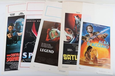 Five Original Movie Film cinema Italian Locadina Locandina Posters. - 2