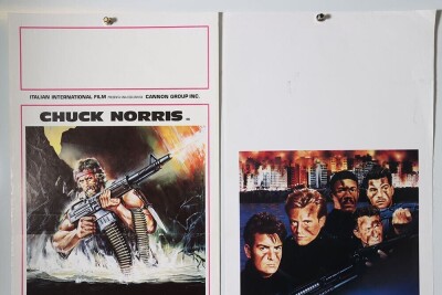 Two Original Movie Film cinema Italian Locadina Locandina Posters. - 2