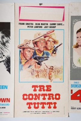 Four Original Movie Film cinema Italian Locadina Locandina Posters. - 3