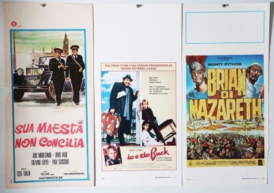 Three Original Movie Film Locadina Locandina Italian cinema Posters.