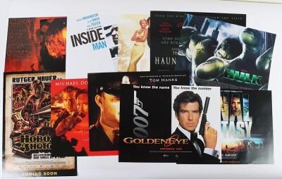 Quantity of Original Cinema Movie Film Quad Posters. - 5