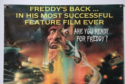 Original Scarce Nightmare on Elm Street 4 The Dream Master Film Poster. - 2