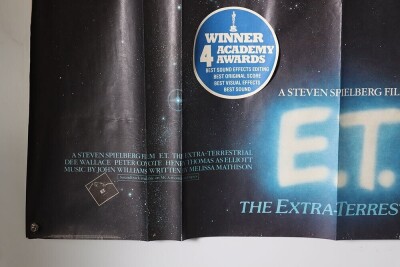 Original Scarce E.T. The Extra-Terrestrial Film Poster. - 4