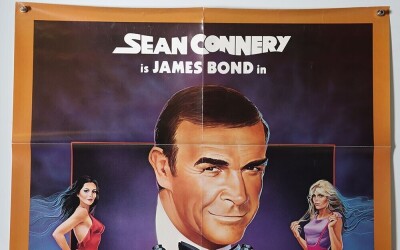 Original James Bond 007 Never Say Never Again 1983 Film Poster. - 2