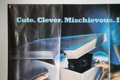 Original Gremlins 1984 British Quad Film Poster. - 2