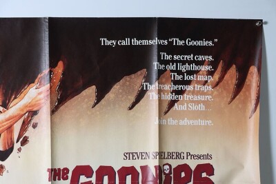 Original The Goonies 1985 British Quad Film Poster. - 3