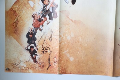 Original The Goonies 1985 British Quad Film Poster. - 4