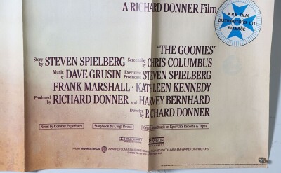 Original The Goonies 1985 British Quad Film Poster. - 5