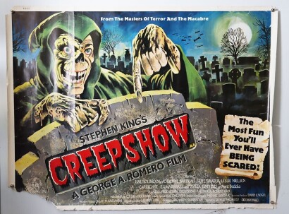 Original Creepshow 1982 British Quad Film Poster.
