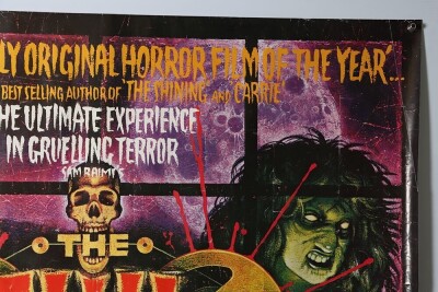 Original The Evil Dead 1981 British Quad Film Poster. - 3