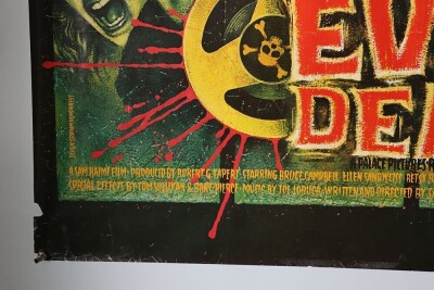 Original The Evil Dead 1981 British Quad Film Poster. - 4