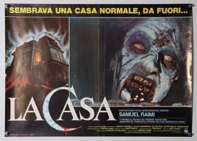 Four Original Movie Film cinema The Evil Dead La Casa Italian Fotobusta Horror Posters. - 3