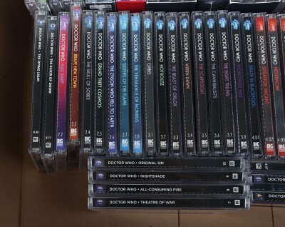 Sixty Four Doctor Who BBC Big Finish Audio CD Book sets. - 2
