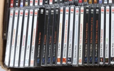 One Hundred and Four Doctor Who BBC Big Finish Audio CD Book sets. - 2