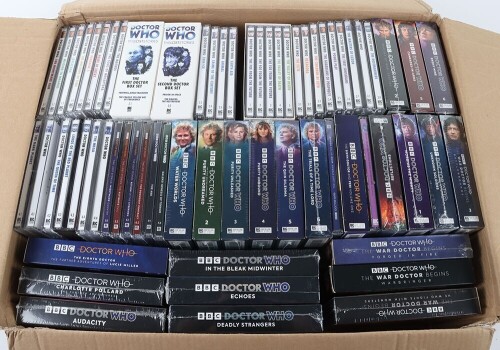 Fifty Nine Doctor Who BBC Big Finish Audio CD Book sets.