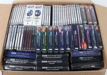 Fifty Nine Doctor Who BBC Big Finish Audio CD Book sets.