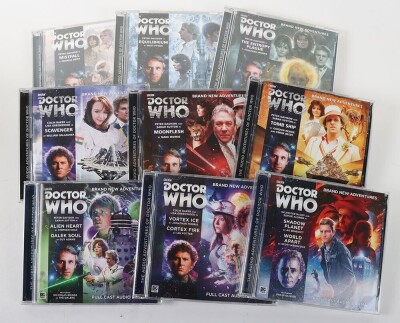 Seventy Six Doctor Who BBC Big Finish Audio CD book sets. - 2