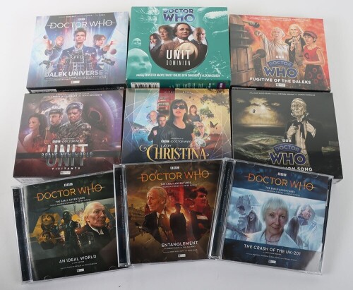 Fifty Seven Doctor Who BBC Big Finish Audio CD Book sets.