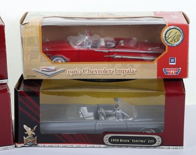 Four Die Cast 1/18 scale model cars. - 3