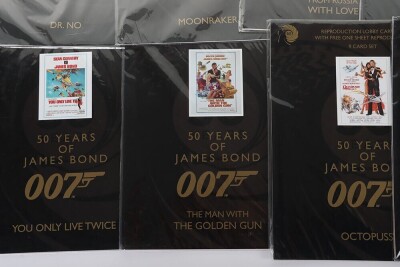 Collection of Ten Reproduction Lobby Card sets 50 Years of James Bond 007 sealed. - 4