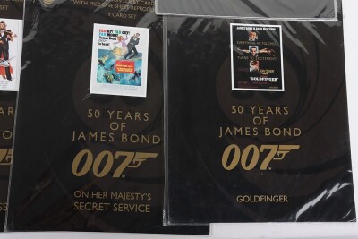 Collection of Ten Reproduction Lobby Card sets 50 Years of James Bond 007 sealed. - 5