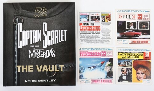 50 Years Captain Scarlet and the Mysterons The Vault book signed autograph by Chris Bentley