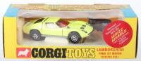 Corgi Toys 342 Lamborghini P 400 GT Miura Fighting Bull Whizzwheels