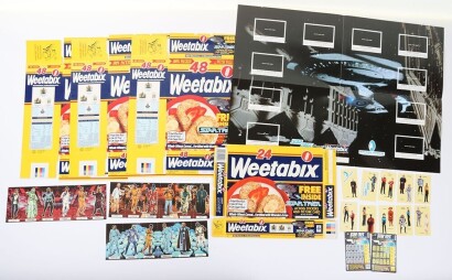 Scarce Collection of Star Trek Trading cards and Ephemera.