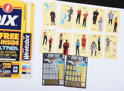 Scarce Collection of Star Trek Trading cards and Ephemera. - 2