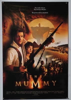 Five Original The Mummy related Movie Film cinema Posters. - 2