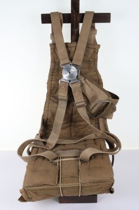 WW2 German Luftwaffe Seat Type Parachute and Harness