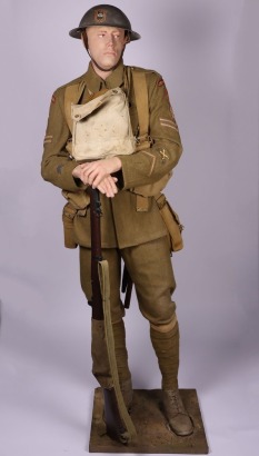 WW1 British Grenadier Guards Museum Display