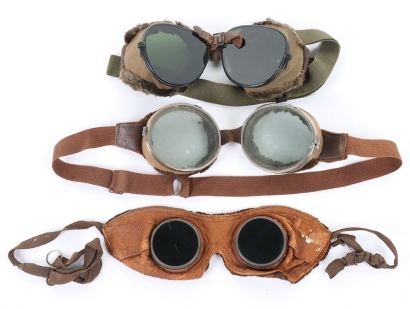 3x Pairs of Aviators Goggles