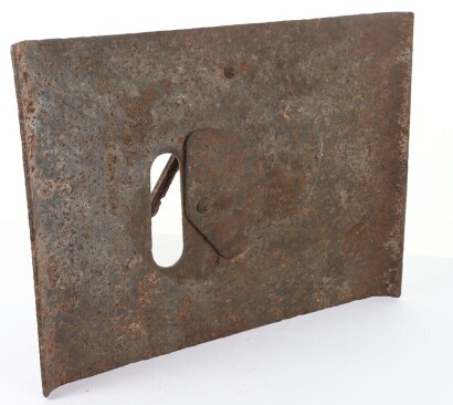 WW1 German Trench Sniper Shield.
