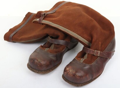 WW2 Luftwaffe Early Pair of Flying Boots.