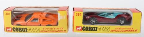 Two Boxed Corgi Whizzwheels Models
