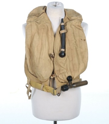 WW2 German Luftwaffe Schwimmweste (Mae-West) Life Preserver