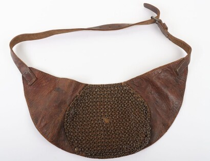 WW1 French/US Forces Hotchkiss Machine Gunners Chainmail Shoulder Pad.