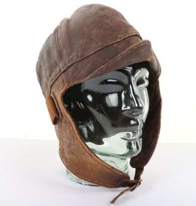 WW1 Period Leather Flying Helmet