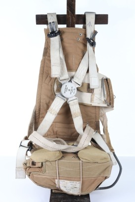 RAF Seat Type Parachute and Harness Assembly