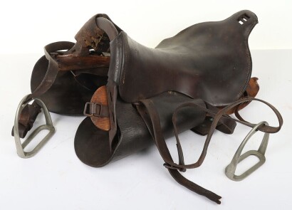 Boer War / WW1 Period Military Saddle