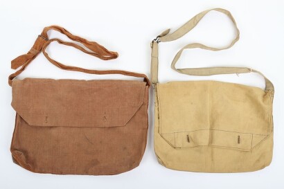 WW1 French Bread Bags, Two Examples.