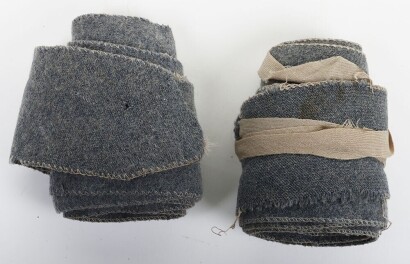 WW1 French Pair of Puttees.