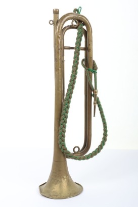 WW1 Period French Bugle.