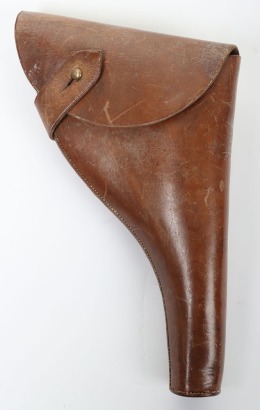 British WW1 Leather Pistol Holster for the Sam Browne Equipment.